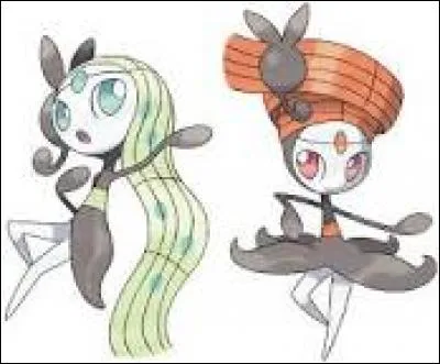 Quels sont les types de Meloetta ?