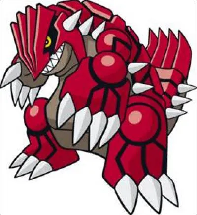 De quelle couleur est Groudon Shiny ?