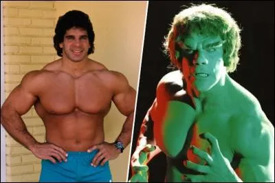 Lou Ferrigno est un acteur et culturiste américain. Quel célèbre personnage de série télévisée incarne-t-il ?