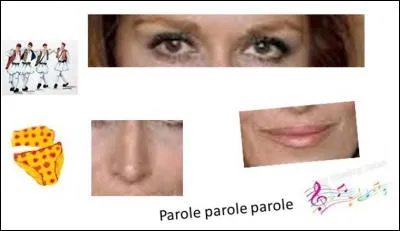 "Sur une plage il y avait une belle fille... qui avait peur de montrer quoi ?" Quel était son nom ?