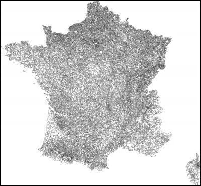Géographie - Combien y a-t-il de communes habitées en France ?
