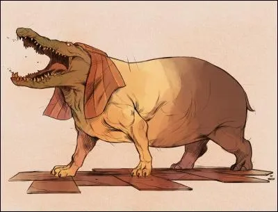 Cette créature est toujours prête à dévorer les âmes de ceux qui sont jugés indignes. Qui est-elle ?