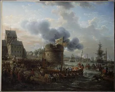 Quel roi de France visite Cherbourg ce 23 juin 1786 ?