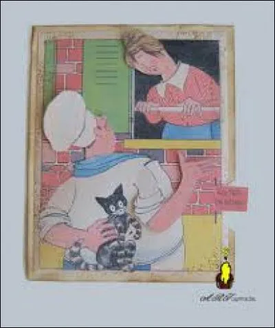 Dans la fameuse comptine "La mère Michel", quelle récompense le père Lustucru demande-t-il à la mère Michel en échange de son chat ?