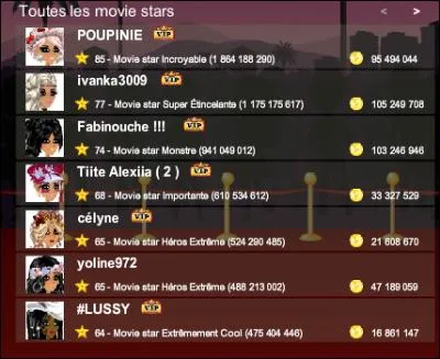 Qui est la meilleure sur MSP ?