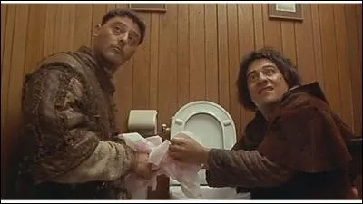 En quelle année Godefroy et son fidèle Jacquouille sont-ils propulsés par la faute du sorcier Eusæbius ?