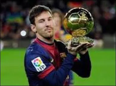 Combien de fois Lionel Messi a-t-il gagn&eacute; le Ballon d'Or ?