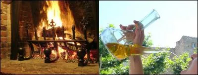 Bon, c'est le moment ! Tout le monde est en train d'admirer la « régalade » (1) ? Qui veut bien boire à la « régalade » (2) ? Faites attention de ne pas en mettre partout, cela serait gâché une bonne chose ! 
Ce mot prend deux significations bien différentes, (1) et (2), saurez-vous les retrouver ?