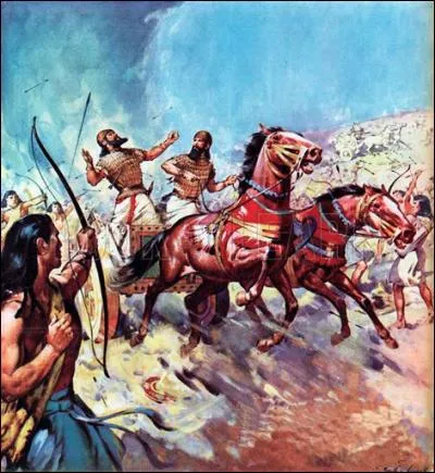 Le roi de Juda Josias fut vaincu et tué à la bataille de Megiddo; par l'armée de...