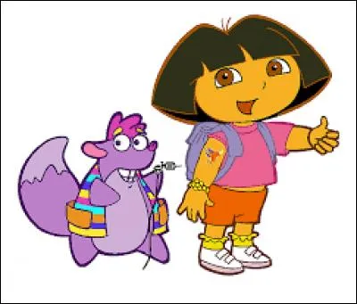 Quel est le nom de l'écureuil dans "Dora l'exploratrice" ?