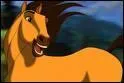 Quel est le nom de ce cheval sorti des studios Dreamworks ?