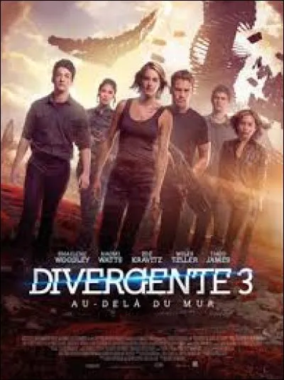 En quelle année est sorti le film "Divergente 3 : au-delà du mur" ?