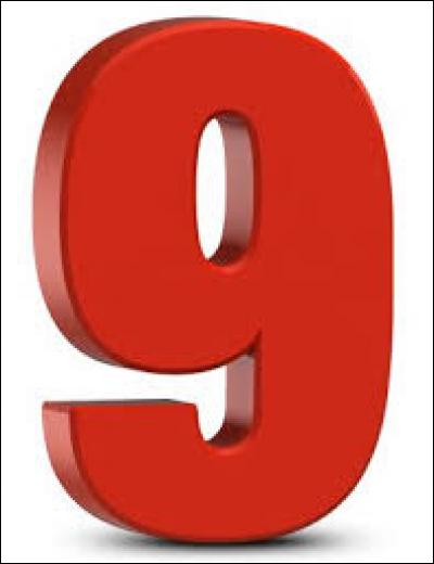 À quel département français correspond le numéro "9" ?