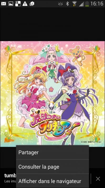 Maho-Girls - Comment s'appelle la petite fée au cheveux roses ?