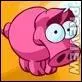 Comment se nomme ce cochon, mascotte des jeux sur tlphone Handygames ?