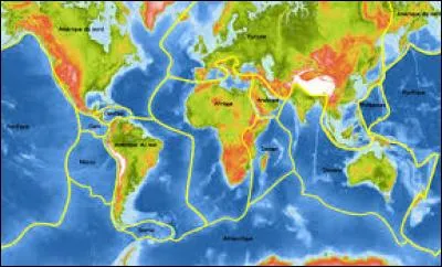 Les séismes sont le fruit du mouvement des...