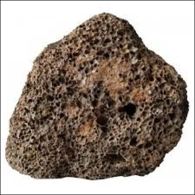 Parmi ses roches, laquelle est une roche volcanique ?