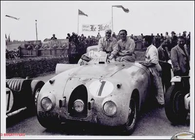 Quel pilote français a été deux fois vainqueur au Mans, sur sa Bugatti ?