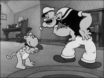 Autre membre de la famille : l'animal de compagnie de Popeye. Celui-ci vient de la quatrième dimension et possède des pouvoirs magiques qui permettent d'aider Popeye dans ses aventures. Comment s'appelle-t-il ?