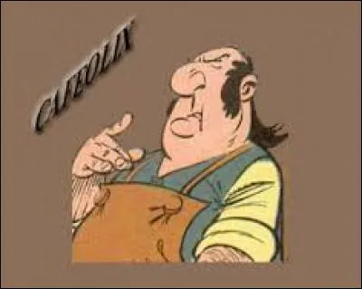 On termine avec Caféolix, personnage de l'album ...