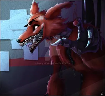 Que Foxy fait-il de particulier dans FNAF 1 ?
