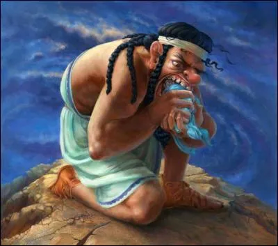 Qui est la femme de ce même Titan en train de dévorer ses propres enfants ?