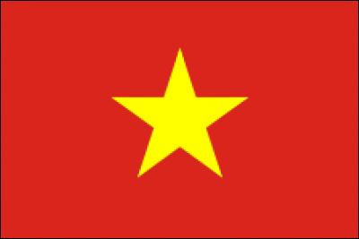 Il s'agit du drapeau du Viêt Nam.