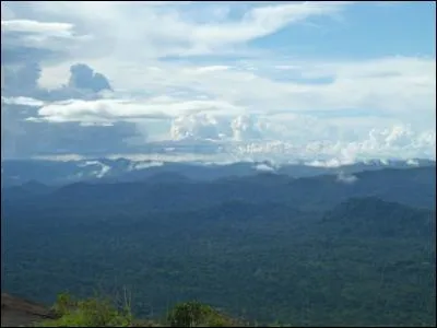 Comment appelle-t-on la région de collines du sud de la Guyane, à la frontière brésilienne, montagne imaginaire mythifiée par certains explorateurs ?