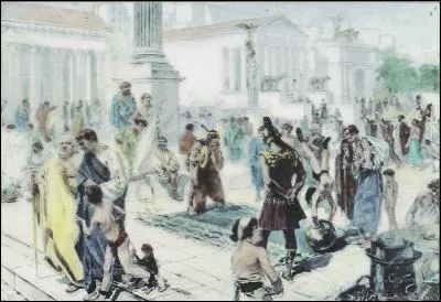 Il est le cur de Rome où les citoyens se retrouvaient pour s'exprimer, discuter et acheter. Quel est cet endroit ?