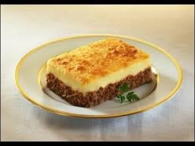 Petite pause dans ce sonptueux dîner ! Nous aurons droit a une sorte de trou du millieu : un hachis parmentier...