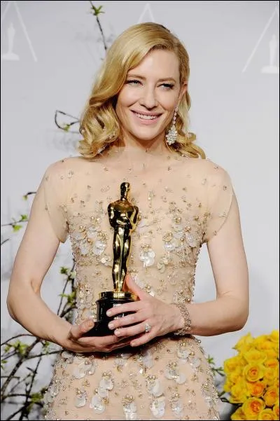 Cate Blanchett, pour "Blue Jasmine", à votre avis :