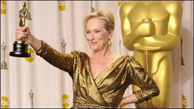 Meryl Streep l'a reçu pour "La Dame de fer" en :