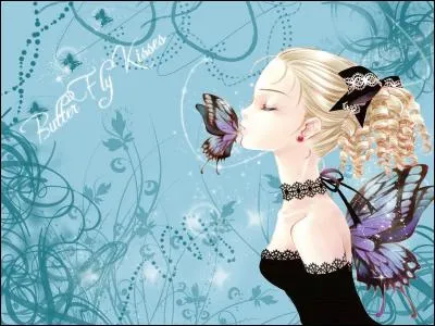 Qu'appelle-t-on un baiser papillon ?