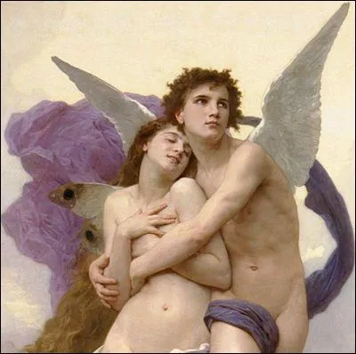 Quel personnage de la mythologie, épouse de Cupidon, est la personnification de l'âme représentée avec des ailes de papillon ?
