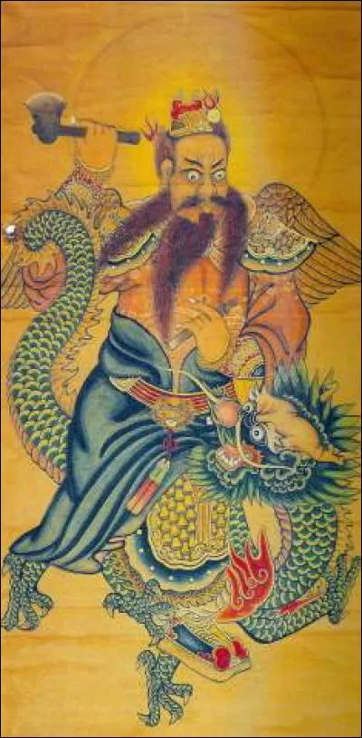 Qui est le dieu chinois du tonnerre ?