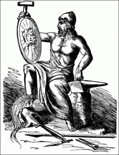 Qui est le dieu grec du feu et des forgerons ?