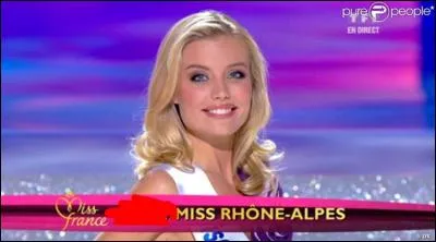 À miss France 2010 quel numéro portait miss Rhône Alpes ?