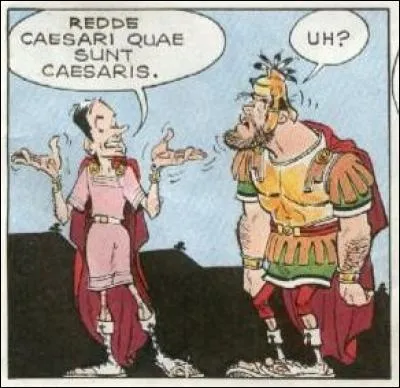 Si vous volez la couronne de laurier de César, quelqu'un peut vous dire...