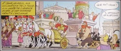 Qu'a dit César (eh, oui encore lui) en franchissant le Rubicon ?