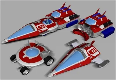 De quel dessin animé ce vaisseau est-il issu ?