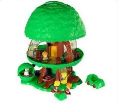 Sur le même principe, l'arbre magique !
Où fallait-il appuyer pour découvrir les secrets de la famille Klorofil ?