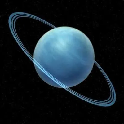 Uranus possède des anneaux.
