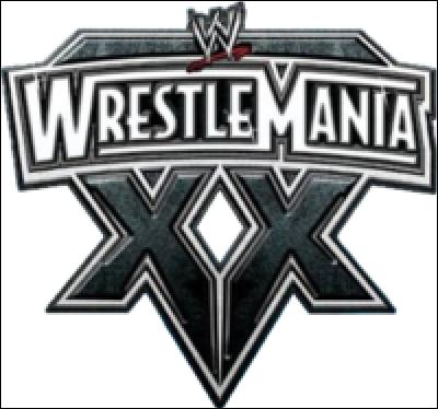 Quel a été le match du Main Event de WrestleMania XX (20) ?