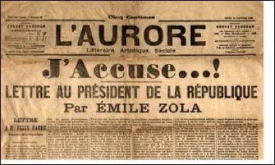 Quand a eu lieu l'affaire Dreyfus ?