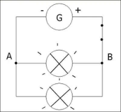 L'image ci-dessus représente-t-elle un circuit à dérivation ?