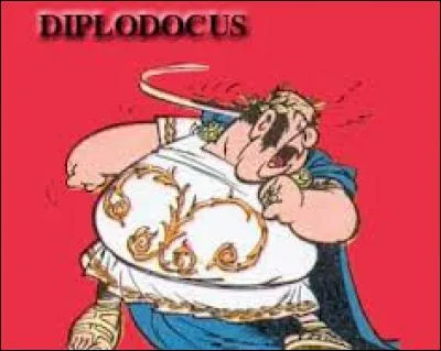 Gouverneur de Genava, Caïus Diplodocus apparaît dans l'album ...