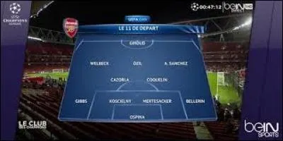 Quel est le joueur d'Arsenal qui a commencé le plus de match en étant titulaire cette saison ?