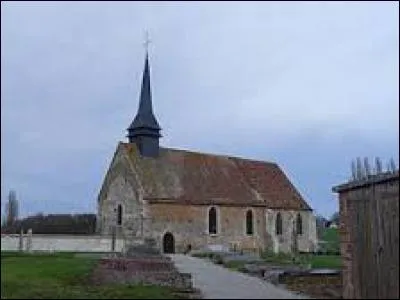 Voici l'&eacute;glise Saint-Pierre de Courdemanche. Commune de l'ancienne Haute-Normandie, elle se situe dans le d&eacute;partement ...