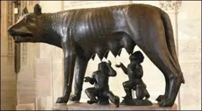 Selon la légende, les jumeaux Romulus et Rémus auraient été abandonnés dans un panier en osier sur le fleuve italien du Tibre. Ils sont alors recueillis par une louve au pied du Mont Palatin, près de la grotte de Lupercal. Devenus adultes, ils reviennent sur le lieu de leur abandon et y fondent la ville de Rome. Lequel des deux devint le premier roi (supposé) de cette ville de -753 à -716 av.J.C.?