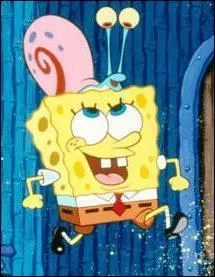 Comment s'appelle l'animal de compagnie de  Bob l'ponge  dans le dessin anim du mme nom ?